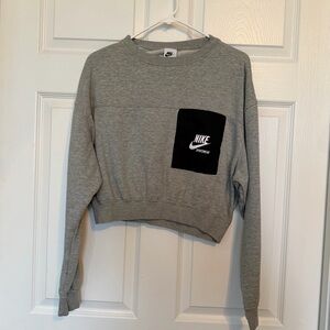 women's nike sportswear heritage bandana print crew sweatshirt